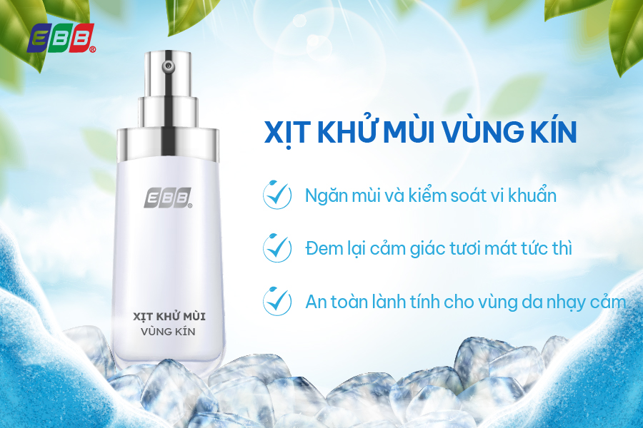 Gia công xịt khử mùi vùng kín