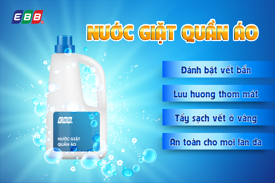 Gia công nước giặt quần áo