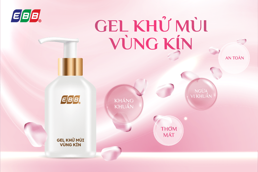 Gia công gel khử mùi vùng kín