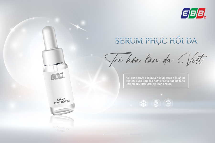 Gia công serum phục hồi công thức độc quyền