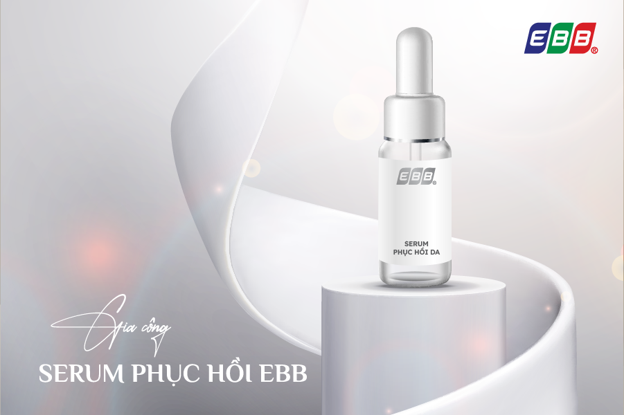 Gia công serum phục hồi công thức độc quyền