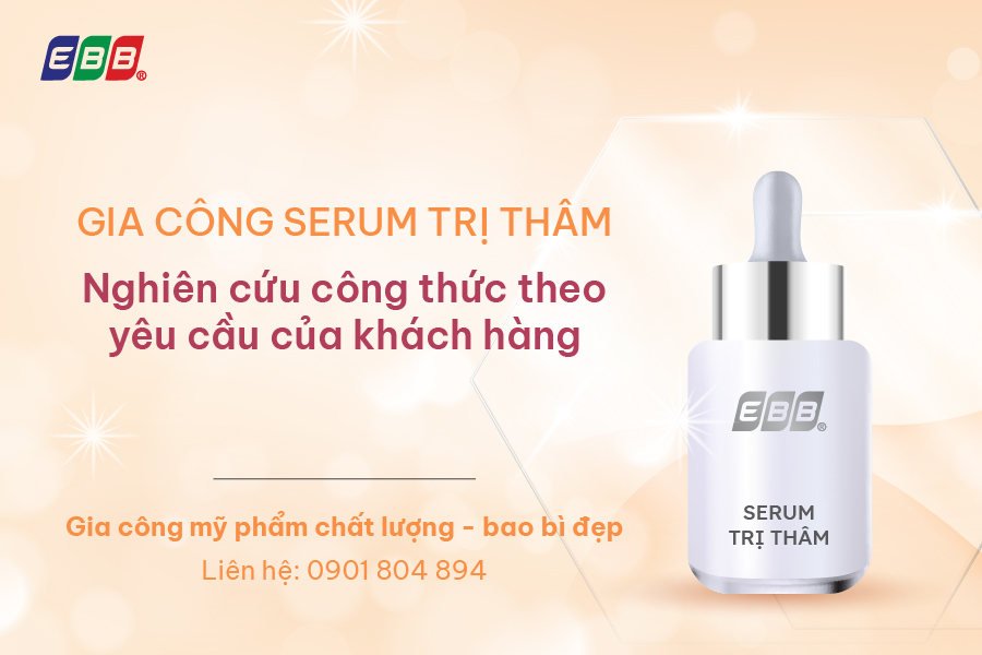 Gia công serum trị thâm