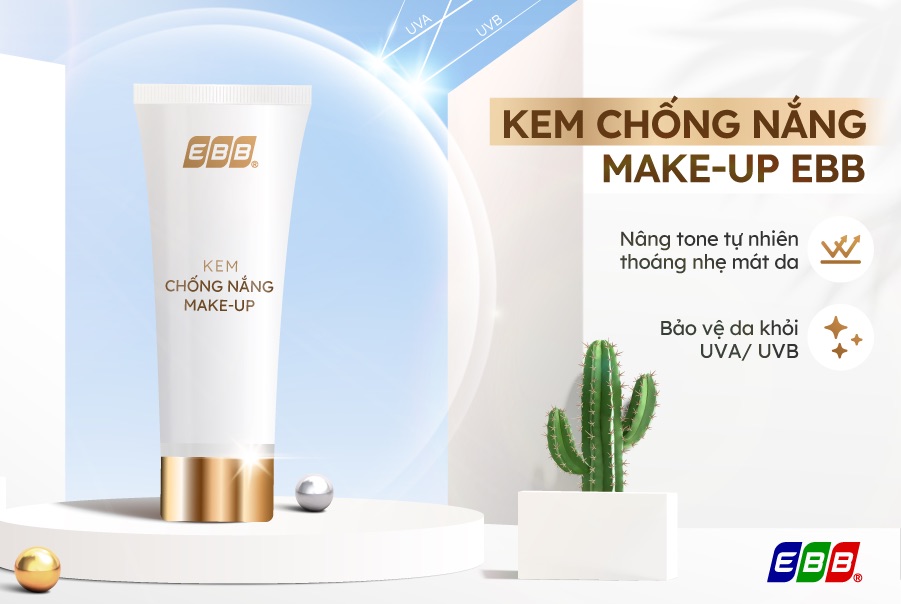 Gia công kem chống nắng make up