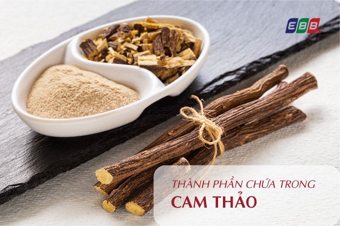 Thành phần chứa trong cam thảo