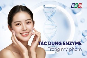 Tác dụng enzyme trong mỹ phẩm