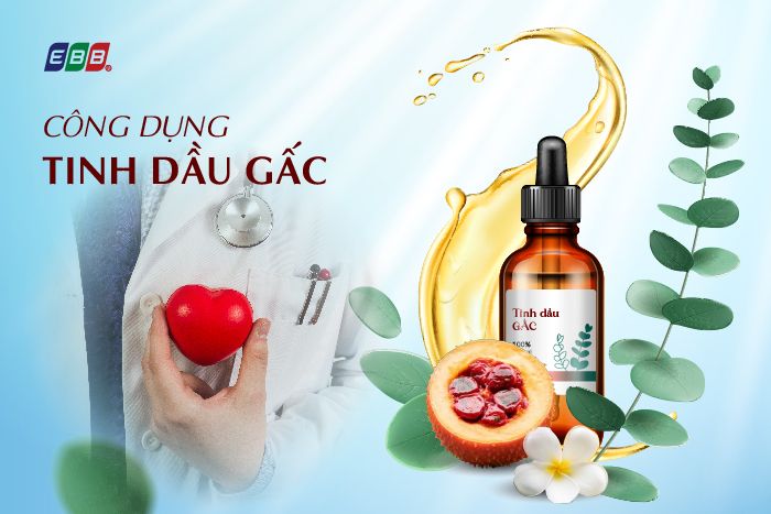 Công dụng của tinh dầu gấc